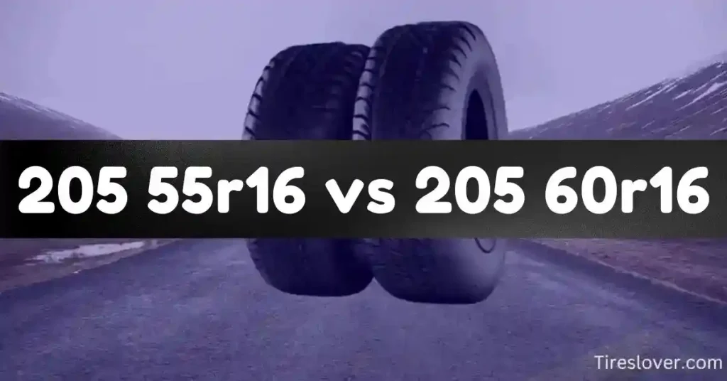 205 55r16 vs 205 60r16 Tire Size